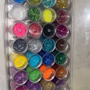 Set of 32 glitters bundle lot for nail art decor acrylic nails